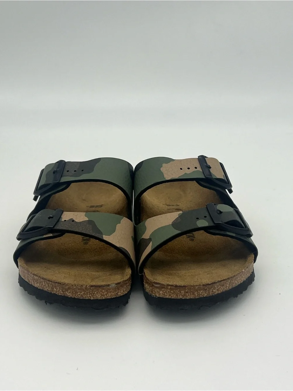Birkenstock Arizona slides sandals kids size 1 eu 32 camouflage strap shoes - Picture 4 of 8